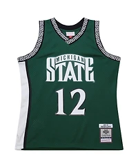 Mitchell & Ness Men's Mateen Cleaves Green Michigan State Spartans 1999/00 Swingman Jersey