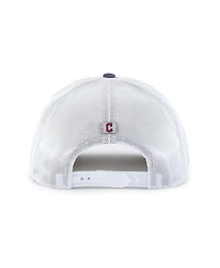 '47 Brand Men's Navy/White Cleveland Guardians Scratch Adjustable Trucker Hat