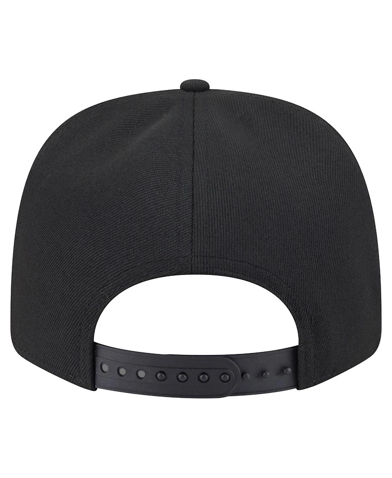 New Era Men's Black Pittsburgh Steelers Gameday Multi Rope 9SEVENTY Stretch-Snap Hat