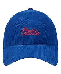 New Era Women's Royal Chicago Cubs Corduroy 9TWENTY Adjustable Hat