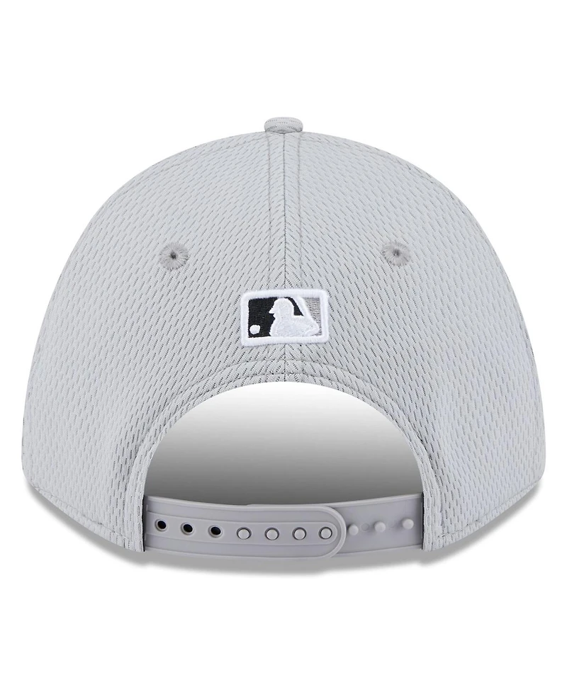 New Era Men's Gray Chicago White Sox 2025 Mlb Clubhouse 9FORTY M-Crown Adjustable Hat