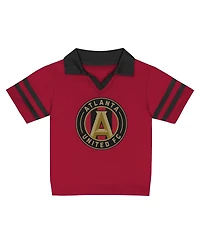 Outerstuff Toddler Red Atlanta United Fc Charming Dude Top and Shorts Set