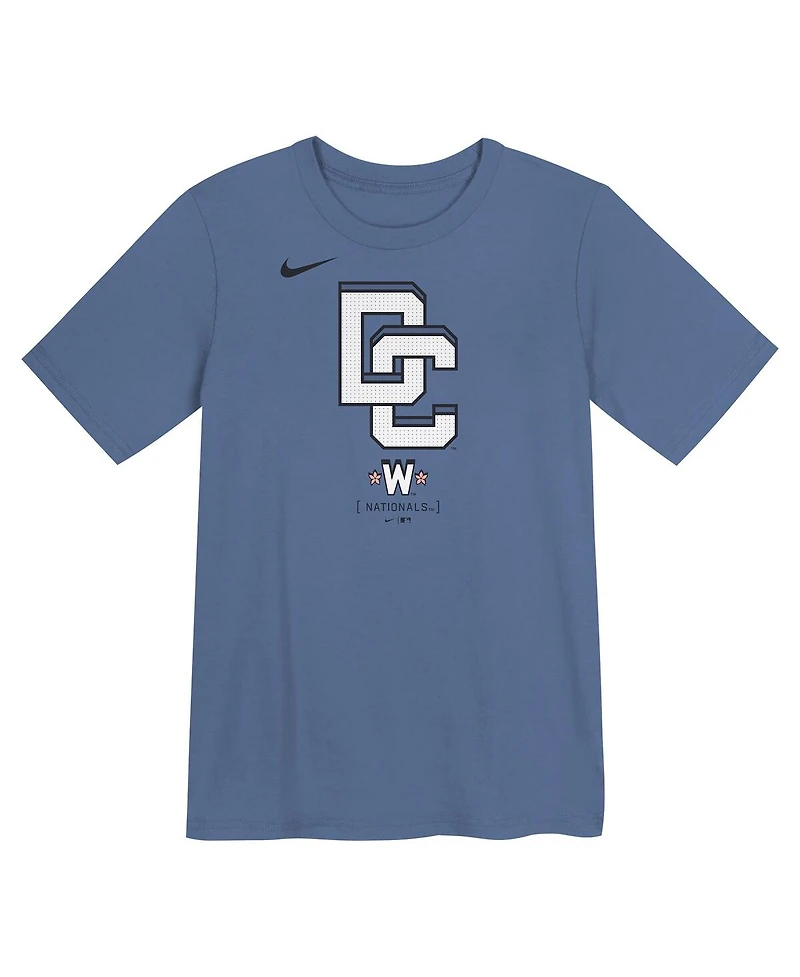 Nike Preschool Blue Washington Nationals 2025 City Connect T-Shirt