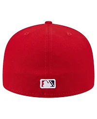 New Era Men's Red Tacoma Rainiers Authentic Collection 59FIFTY Fitted Hat