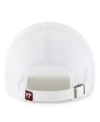 '47 Brand Men's White Virginia Tech Hokies Clean Up Adjustable Hat