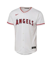 Nike Big Boys and Girls Mike Trout White Los Angeles Angels Home Replica Player Jersey