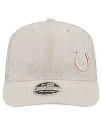 New Era Men's Natural Indianapolis Colts Flawless 9SEVENTY Stretch-Snap Hat