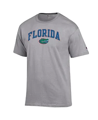 Champion Men's Heather Gray Florida Gators Arched Logo T-Shirt