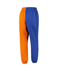 Hype and Vice Women's Blue/Orange Fc Cincinnati Color Block Sweatpants