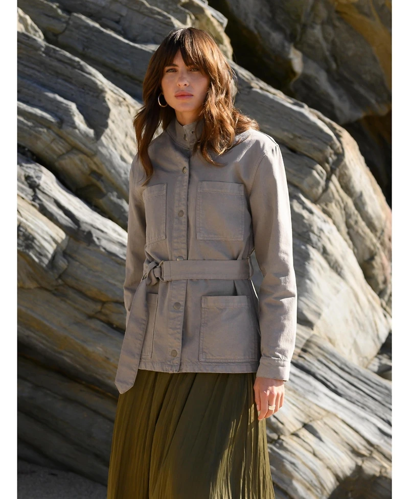Celtic & Co. Women's Canvas Safari Jacket