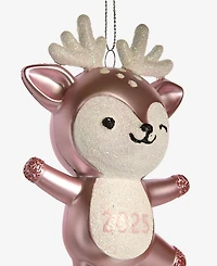 Holiday Lane Baby's First Pink Deer Ornament, Exclusively at Macy's