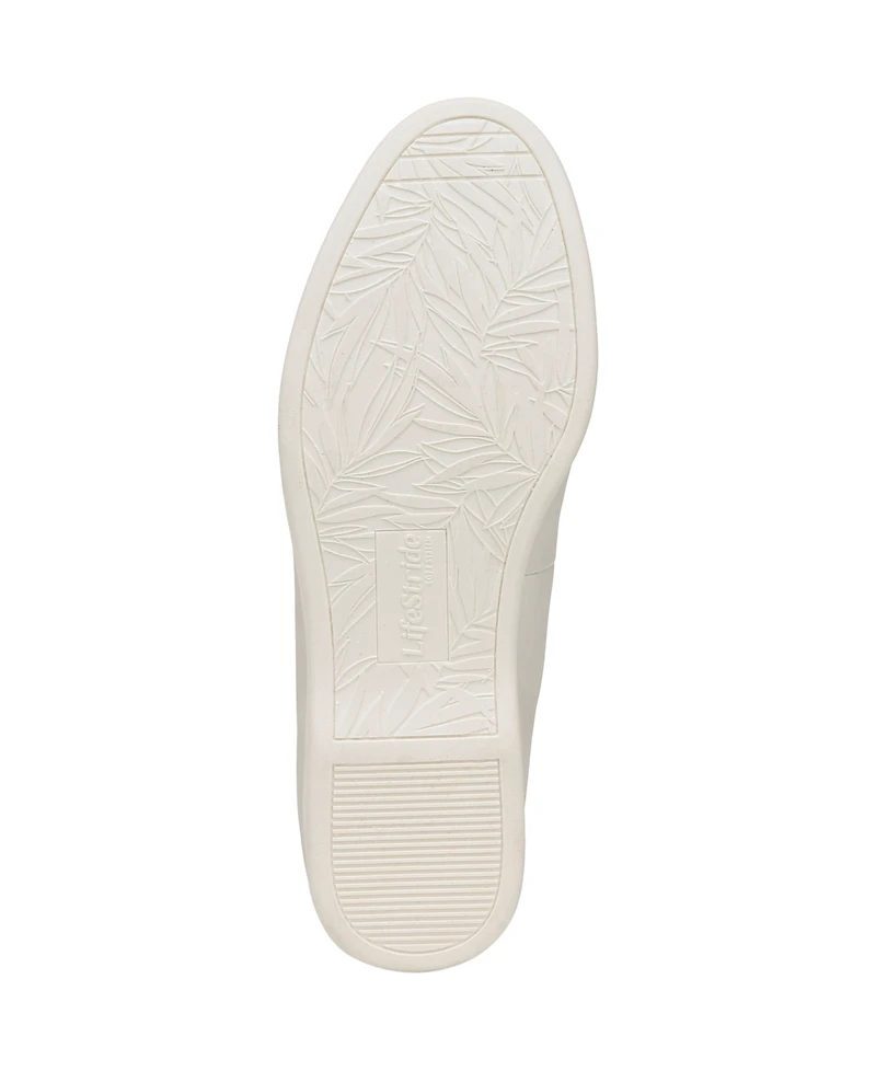 LifeStride Women's Maura Round Toe Ballerina Flats