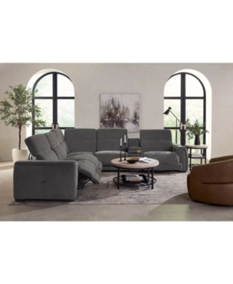 Brownell Fabric Sectional Collection Exclusively At Macys