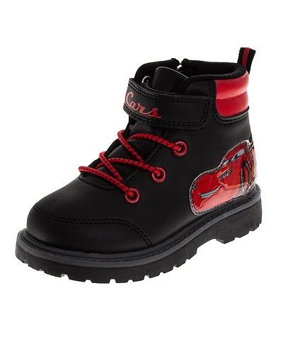 Disney Toddler Boys Cars Hook and Loop Casual Boots