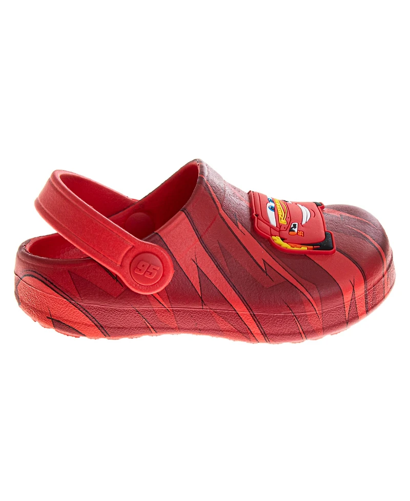 Disney Toddler Boys Cars Lightning McQueen Slip On Clogs