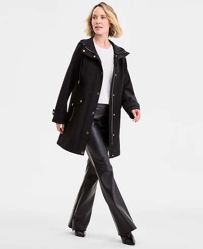 Michael Kors Women's Hooded Anorak Softshell Coat