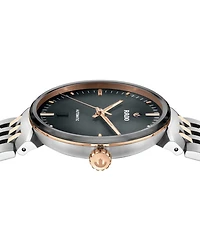 Rado Unisex Swiss Automatic Florence Two-Tone Stainless Steel Bracelet Watch 39mm