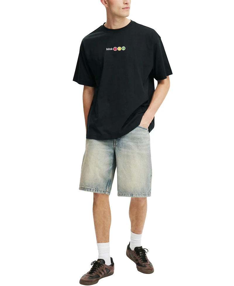 Cotton On Men's Box Fit Premium Music T-Shirt