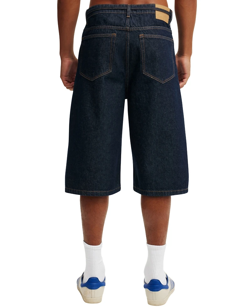 Cotton On Men's Super Baggy Jean Shorts