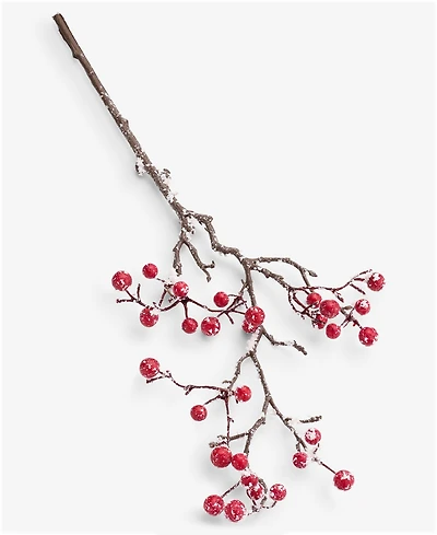 Holiday Lane Nordic Wonderland Red Berry Pick Ornament, Macy's Exclusive