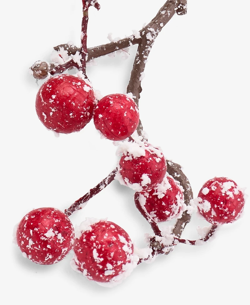 Holiday Lane Nordic Wonderland Red Berry Pick Ornament, Macy's Exclusive