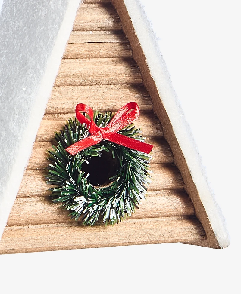 Holiday Lane Nordic Wonderland Birdhouse Ornament, Macy's Exclusive