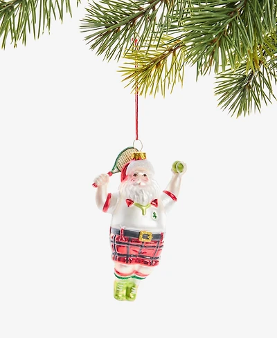 Holiday Lane Sports Pickleball Santa Ornament, Macy's Exclusive