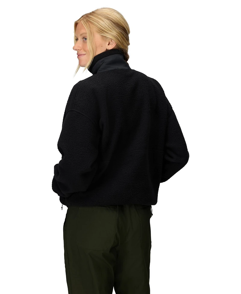 Marmot Women's Collared Zip-Front Fleece Sweatshirt