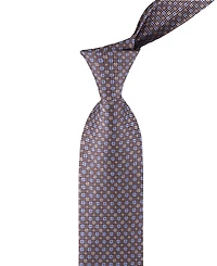 Tommy Hilfiger Men's Paris Square-Pattern Tie