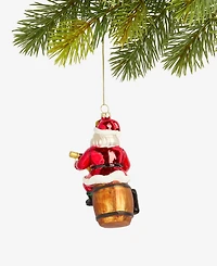 Holiday Lane Spirits Santa With Wine Ornament, Macy's Exclusive