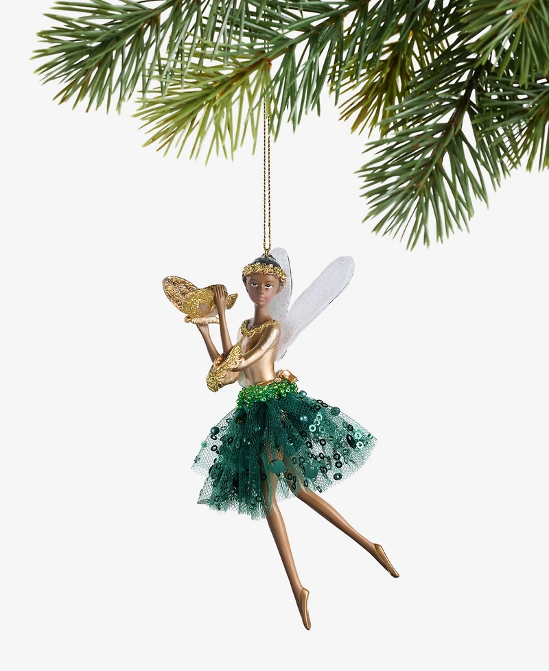 Holiday Lane Enchanted Forest Fairy with Wings Ornament, Macy's Exclusive