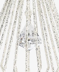 Holiday Lane Gilded Glamour Iron Glitter Drop Ornament, Macy's Exclusive