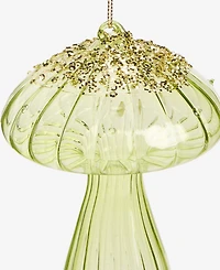 Holiday Lane Enchanted Forest Glass Mushroom Ornament, Macy's Exclusive