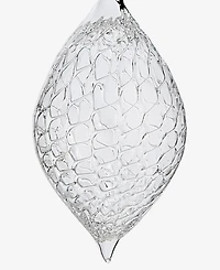 Holiday Lane Iced Delight Glass Drop Ornament, Macy's Exclusive