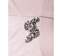 Sl Fashions Women's Shimmer Shrug & Embellished Dress