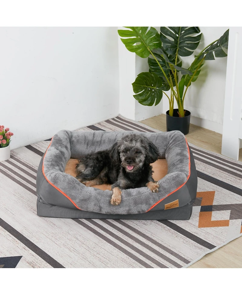 Bingopaw Luxury Xl Warm Washable Orthopedic Pet Bed for Dogs/Cats