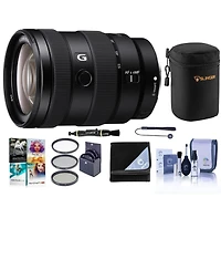 Sony E 16-55mm f/2.8 G Lens, Bundle with ProOptic 67mm Filter Kit, Lens Case, Cap Tether, Cleaning Kit, Lens Wrap, Lens Pen Lens Cleaner, Pc Software
