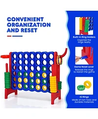 Giant 4-to-Score Game Set – Large Backyard or Party Game for Family & Friends