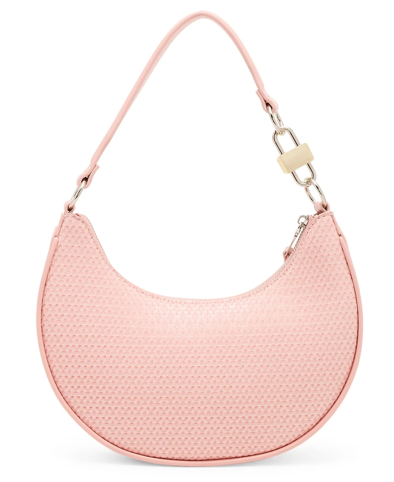 Steve Madden Lohan-w Embossed Woven Small Hobo Bag