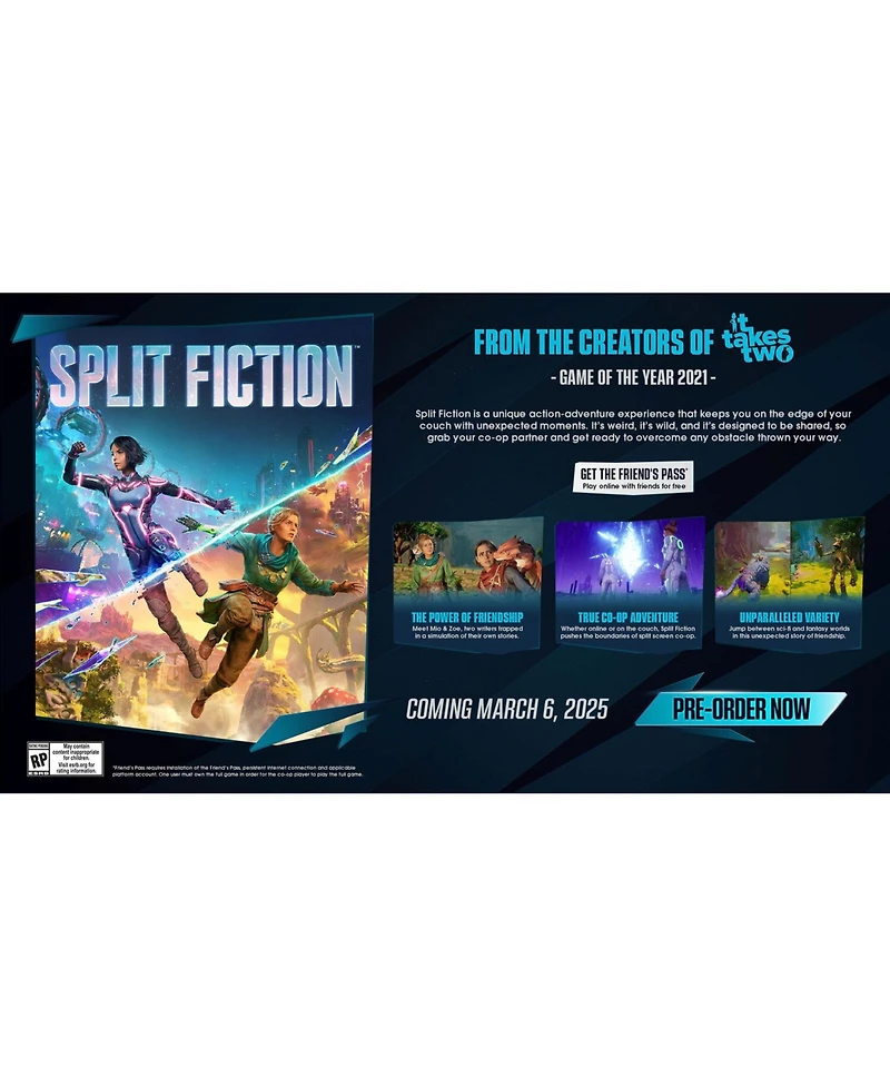 Split Fiction for Xbox Series X
