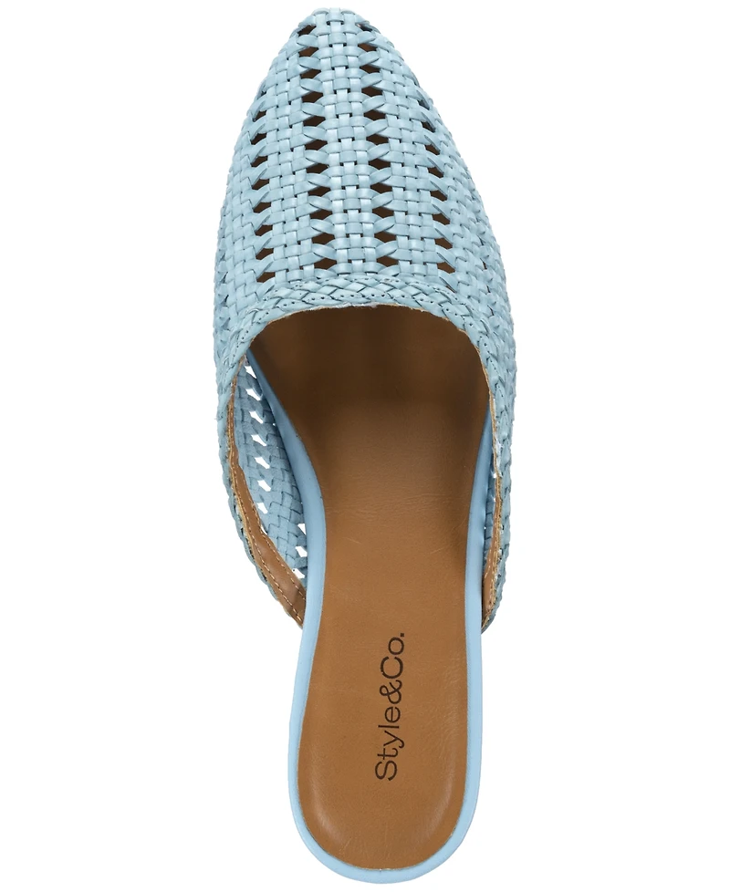 Style & Co Women's Novaa Woven Mules, Exclusively at Macy's