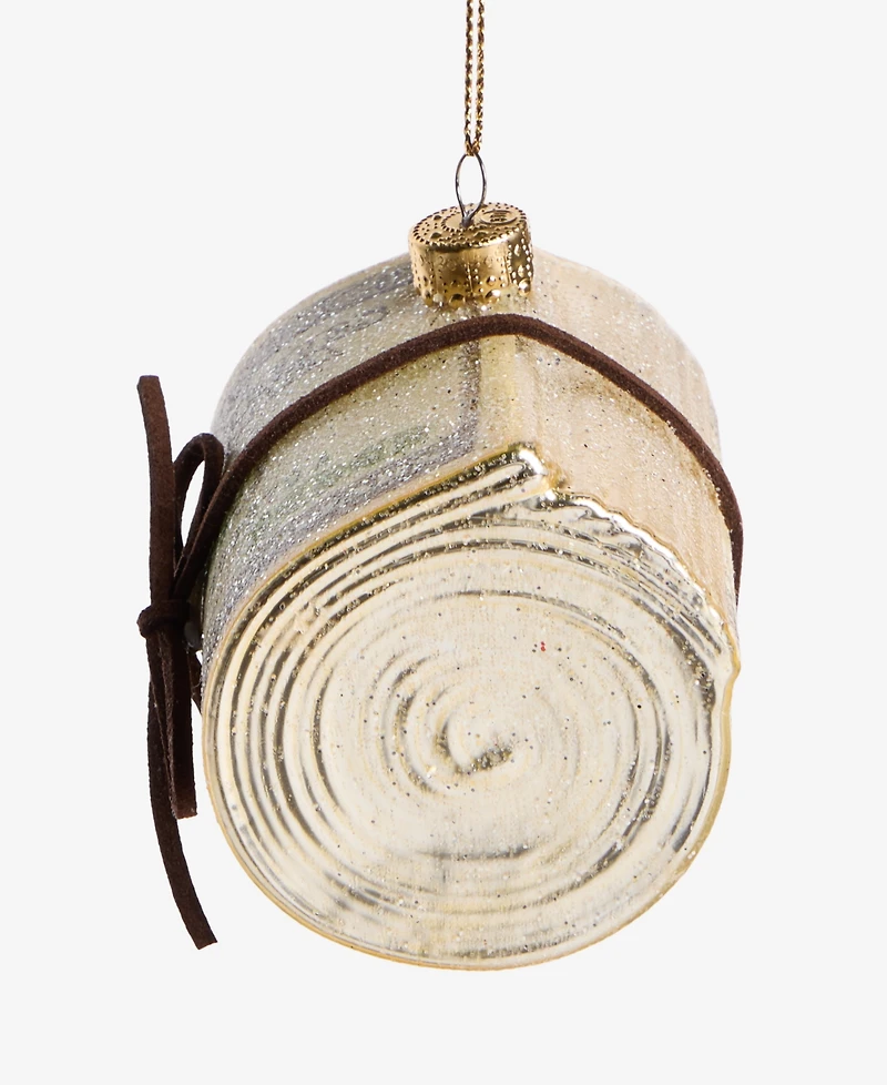 Holiday Lane Eclectic Charm Glass Rolled $100 Bill Ornament, Macy's Exclusive