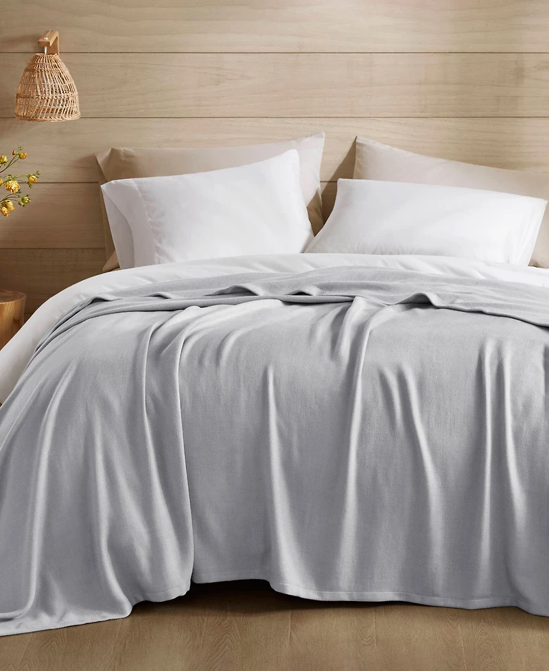 Madison Park Lightweight Breathable Natural Cooling Blanket