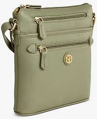 Giani Bernini Pebble North South Small Crossbody, Exclusively at Macy's