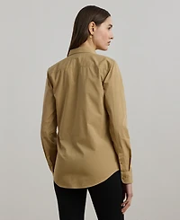 Lauren Ralph Women's Featherweight Cotton Shirt