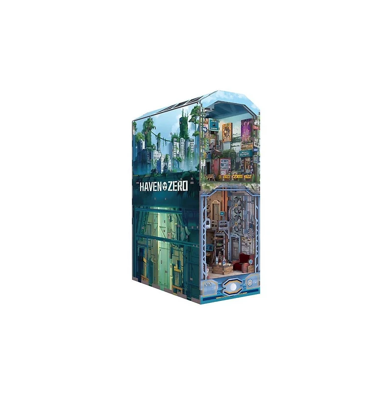 Diy 3D Book Nook Kit: Haven Zero 448pcs