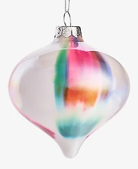 Holiday Lane Pastel Shine Rainbow Onion Ornament, Macy's Exclusive
