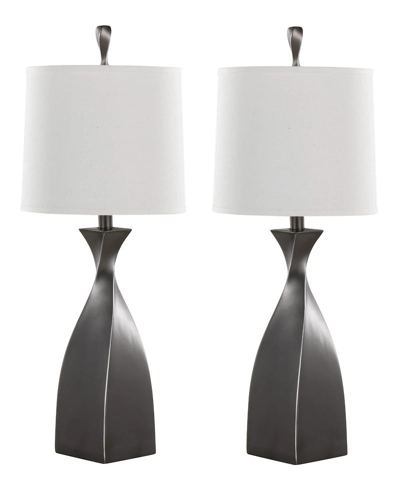 Lumisource 30" Polyresin Curvo Table Lamp