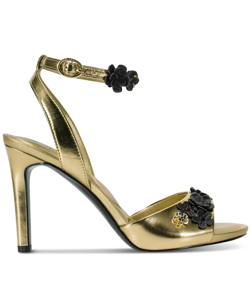 Karl Lagerfeld Paris Women's Kallie Peep Toe Sandals