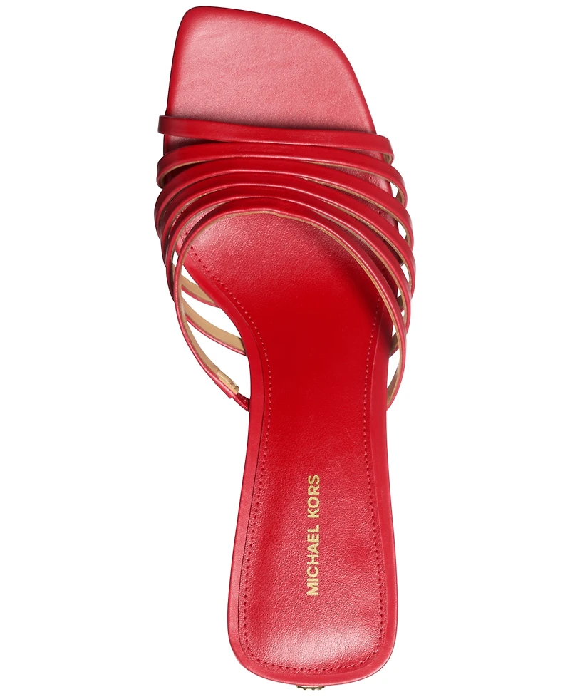 Michael Kors Women's Haisley Kitten Heel Sandals